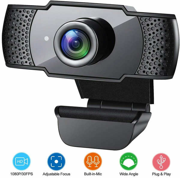 Wansview 101 USB 2.0 1080P Webcam with Microphone