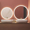 AI-LIGHTING 400mm Round Bathroom LED Mirror Illuminated Backlit 3 LED Light Color Touch Switch