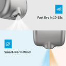 ANYDRY Stainless Steel Electric Hand Dryers with Banner | 2800
