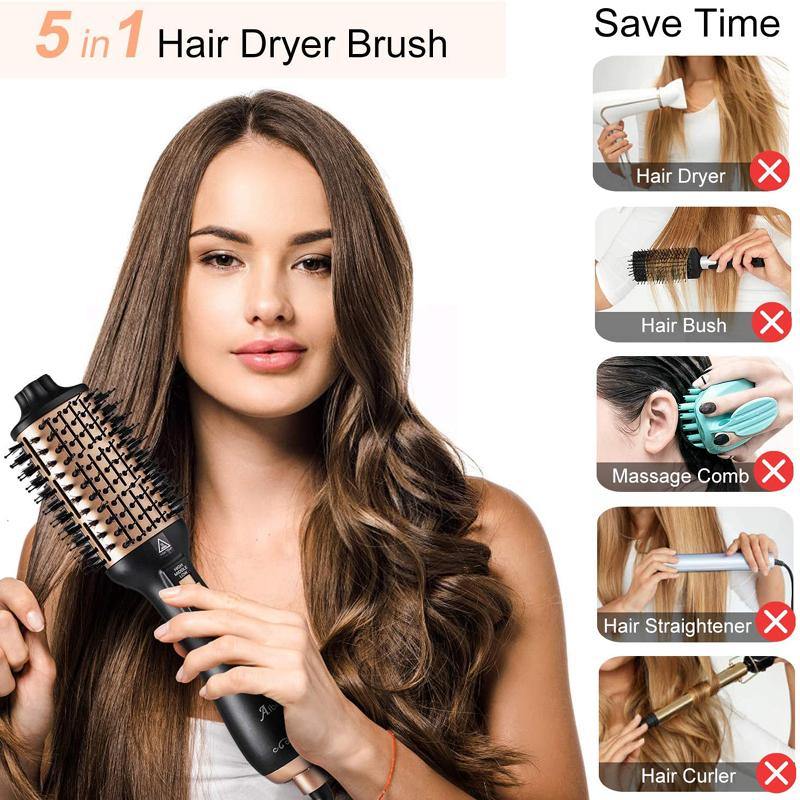 Aibesser HY-033 1000W Hair Dryer & Volumizer Hot Air Brush