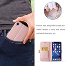 Aunote iPhone XR Wallet Case with Card Holder, Ultra Slim Flip Folio PU Leather
