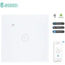 BSEED DS-101 10A 1 Gang 1 Way Smart Alexa Light Switch | Touchscreen - DealsnLots