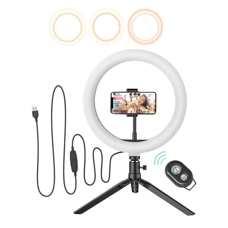 BlitzWolf® BW-SL3 10inch Dimmable LED Selfie Ring Light