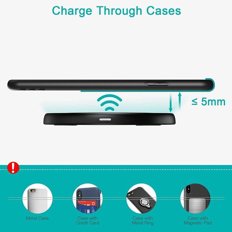 CHOETECH Qi 10W Max Fast Wireless Charger |Model: T527-S - DealsnLots