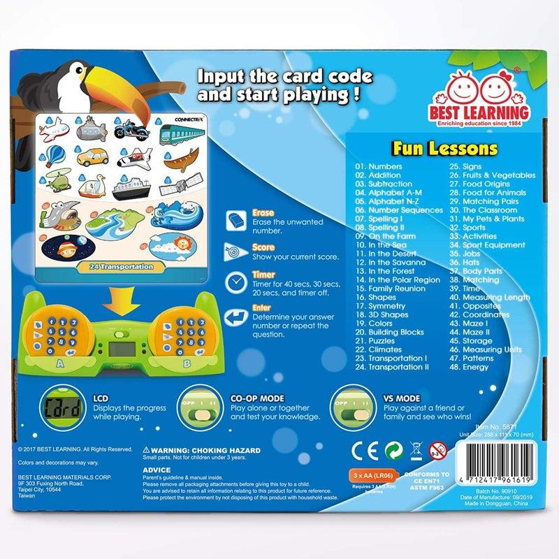 BEST LEARNING CONNECTRiX Junior Memory Matching Game for Kids 3-8 Years (2 Players) - DealsnLots