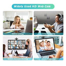 CamParK PC03 1080P FHD Video Webcam with Microphone