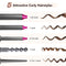 Chignon 45W Fast Heating Ceramic Curling Iron Wand Set (5 in 1) |  SM-C518