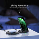 Choetech T511-S+T524-S Fast Wireless Charging Pad and Stand