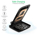 Choetech T555-F 15W Fast Wireless Charging Stand with Wall Charger