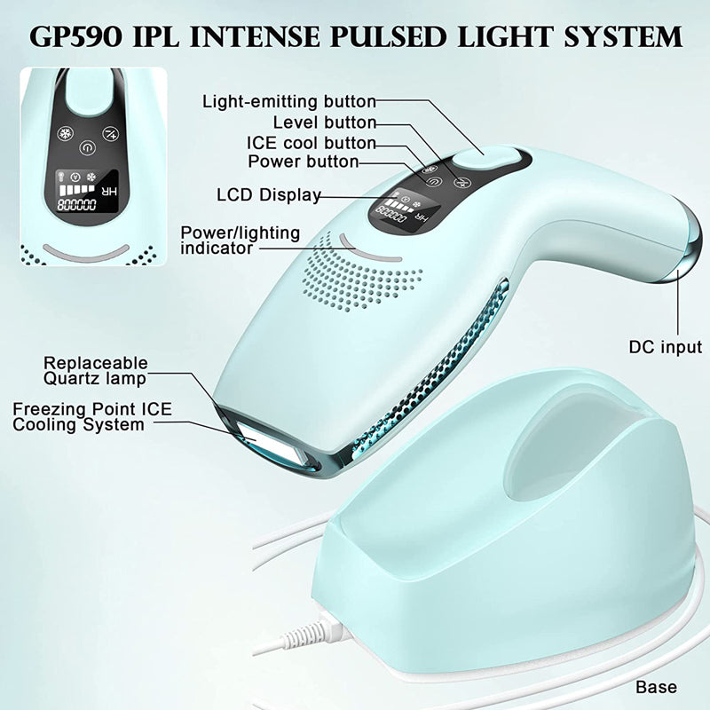 DEESS 3-in-1 IPL Hair Removal Device Permanent | GP590