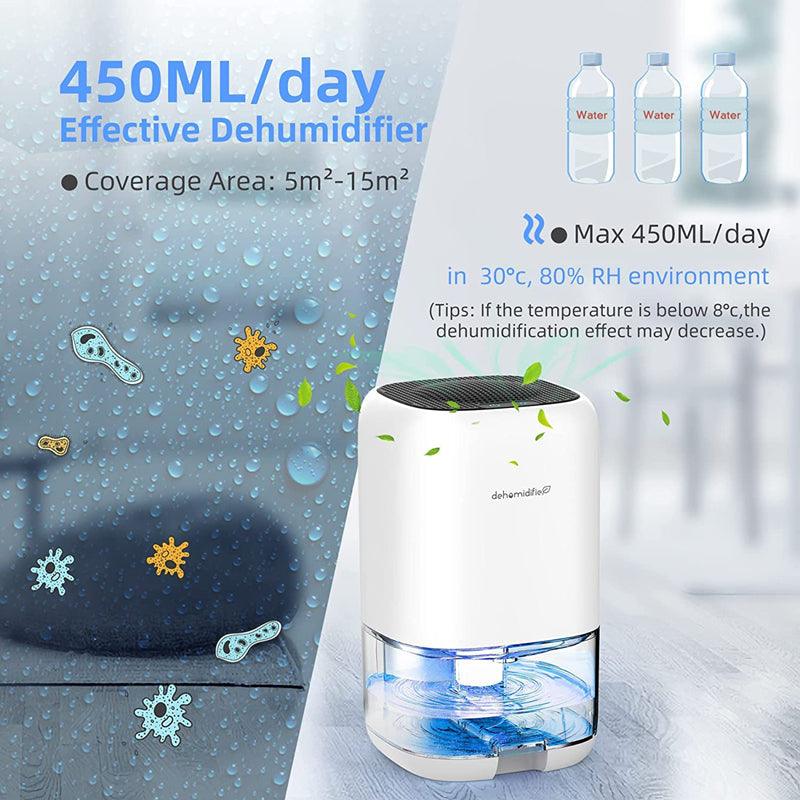 DH-CS01 Dehumidifier 1000ml With 7 Colors LED Lights - DealsnLots