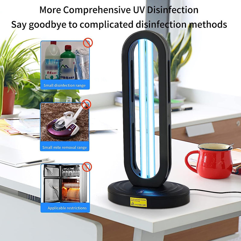 Dailytop Ultraviolet Disinfection 38W UV Lamp UVC Light Sanitizer with Remote Control