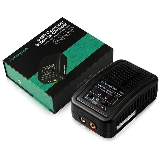 Enegitech e430 Compact Balance Charger for LiPo Life Battery  [30W 100-240V 1-3A] - DealsnLots
