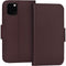 FYY iPhone 11 Pro Max 6.5 Inch Cowhide Genuine Leather Wallet Case (Brown) - DealsnLots
