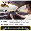 FirstE IN-Car DAB/DAB+ Radio Receiver With Bluetooth FM Transmitter | DAB-005B