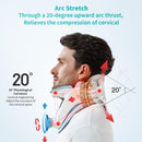 H2 Life Cervical Neck Traction Device Adjustable Ergonomic Neck Stretcher for Pain Relief Neck Brace with Airbag
