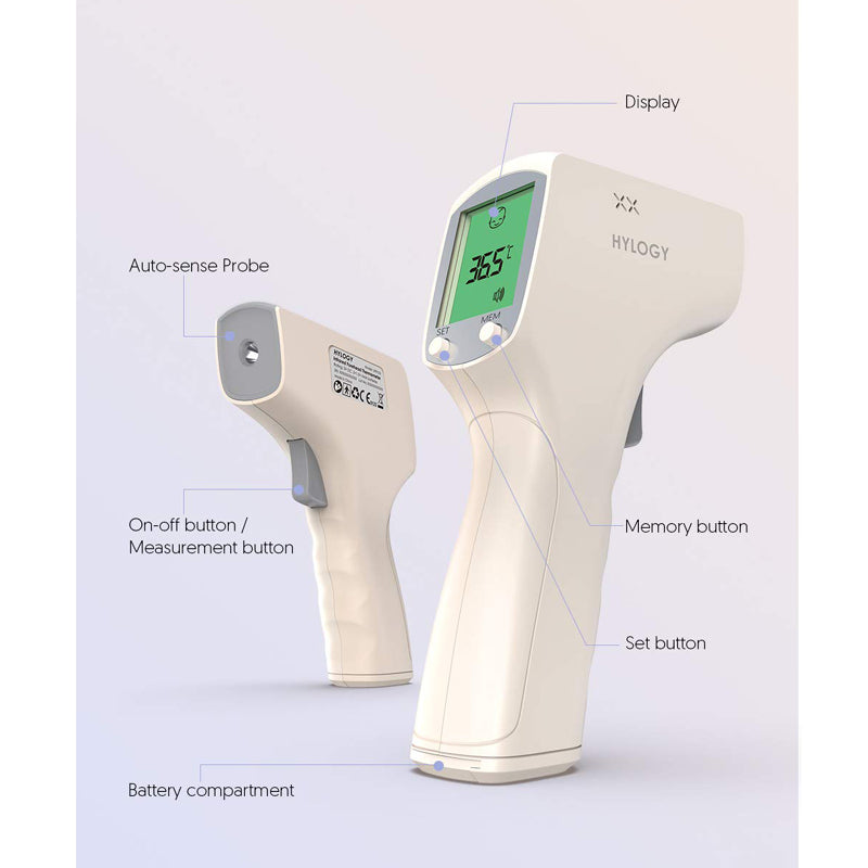 Hylogy HT60 Infared Forehead Thermometer | URF103