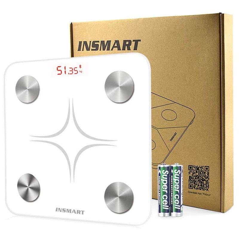 INSMART Smart Digital Bathroom Weight Scale | ST/LB/KG | FG260 - DealsnLots