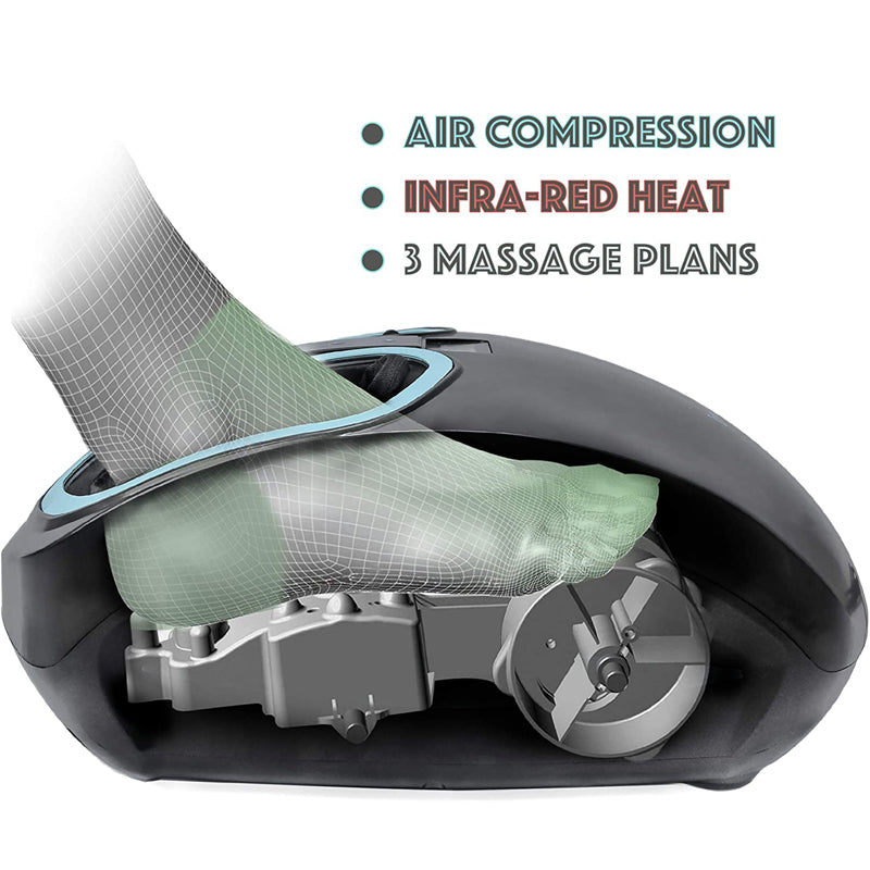 InvoSpa Shiatsu Foot Massager Machine with Heat | FMSS-531