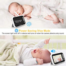 JSLBtech Video Baby Monitor and 4.3" LCD Screen, Auto Night Vision, Two-Way Talkback