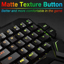 K50 One-Handed RGB Mechanical Gaming Keyboard, 35 Keys Blue Switch - DealsnLots