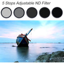 K&F Concept 46mm Variable ND Filter ND2-ND32 Camera Lens Filter