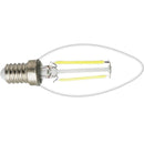 Kyodoled 2W C35 Candle Light Filament Bulb E14 LED Bulbs Warm White 5 Packs