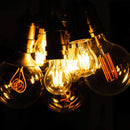 LED Filament 6W 810Lm Vintage Light Bulbs 2700K Warm White 6 Pack