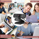 LOETAD HD 1080P Webcam with Microphone