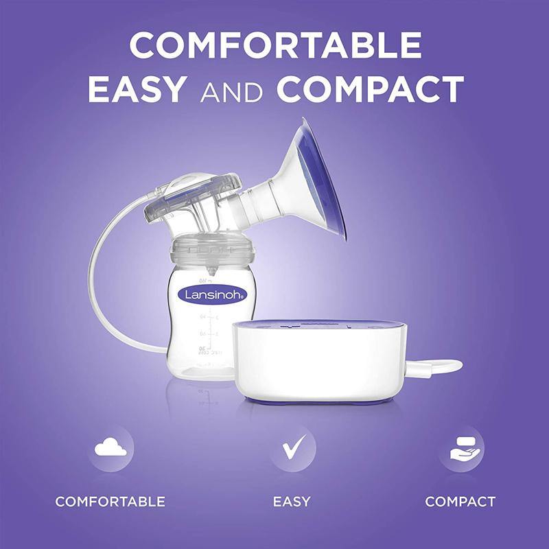 Lansinoh Compact Single Electric Breast pump for Breastfeeding mums - DealsnLots