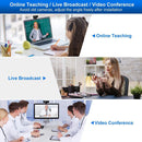 LarmTek W4 1080P Webcam USB Camera with Microphone