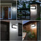 Lightess 18 W LED Wall Light Outdoor Lamp 6000K Cool White
