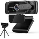 Liraip 1080P HD Webcam With Built Microphone & Tripod