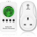 NASHONE Wireless Thermostat Temperature Controlled Socket with Timer 3250W - DealsnLots