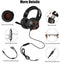 NUBWO N11 Stereo Wired Gaming Headset | Black/Red - DealsnLots