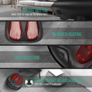 Nekteck Shiatsu Heated Electric Kneading Foot Massager with 6 Massage Heads