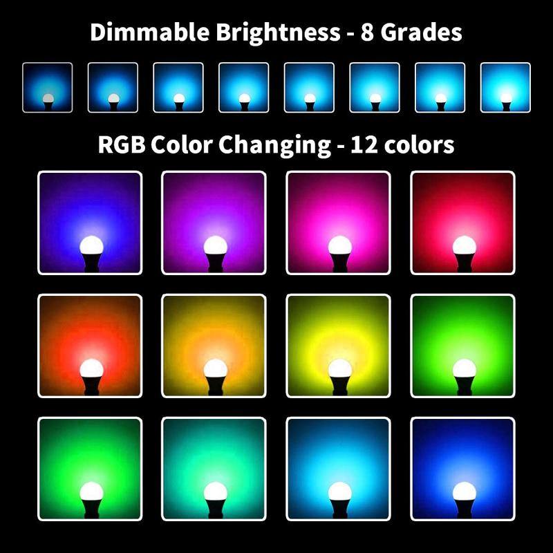 ONEHOUS Remote Control Dimmable LED E14 Light Bulbs 6W - DealsnLots