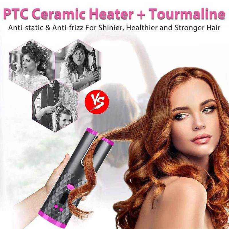 MagicRod I Cordless Auto Electric Hair Rotating Curler - DealsnLots