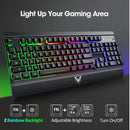 PC268A USB Wired Gaming Keyboard RGB Backlit