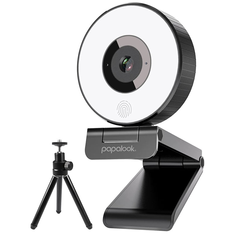 Papalook PA552 HD 1080P Live Streaming Webcam With Tripod