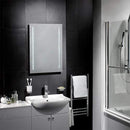 Pebble Grey™ Tannon Illuminated LED Bathroom Mirror | 500 x 700cm