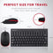 Perixx PERIDUO-212 Wired Mini Keyboard and Mouse Set