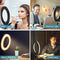 SEBIDER 8" LED Selfie Ring Light | 3 Modes & 13 Brightness | Model: BG108A - DealsnLots