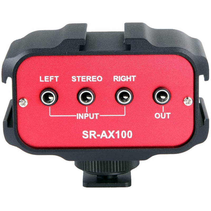 Saramonic SR-AX100 2-Channel 3.5-Millimeter Audio Adapter
