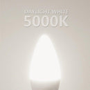 Seealle C37 E14 6W LED Bulbs | 5000K Cool White | 6 Pack - DealsnLots