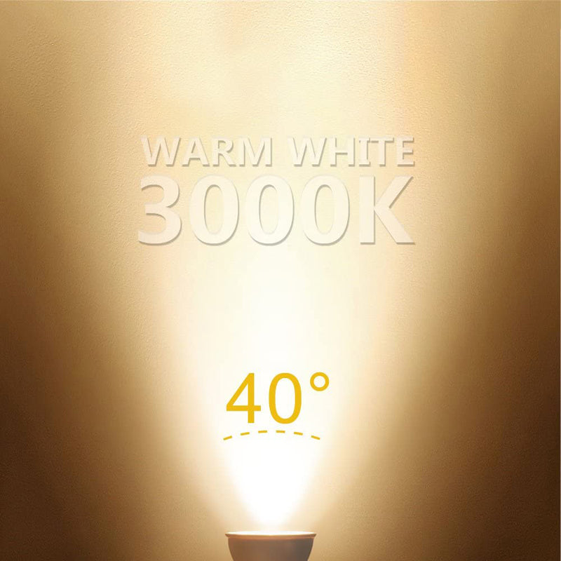 Seealle MR16 GU5.3 LED Light 5W 3000K Warm White | AC/DC 12V | 6 Pack