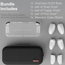 Skull & Co. GripCase OLED Bundle Dockable Transparent Protective Cover MaxCarry Case