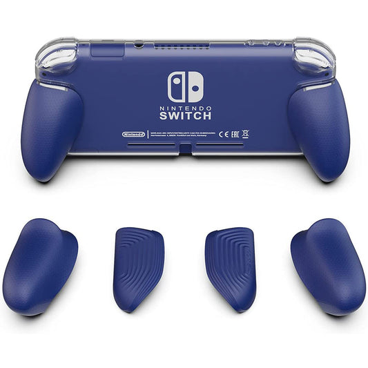 Skull & Co. Grip Case Protective Case with Replaceable Grips for Nintendo Switch Lite