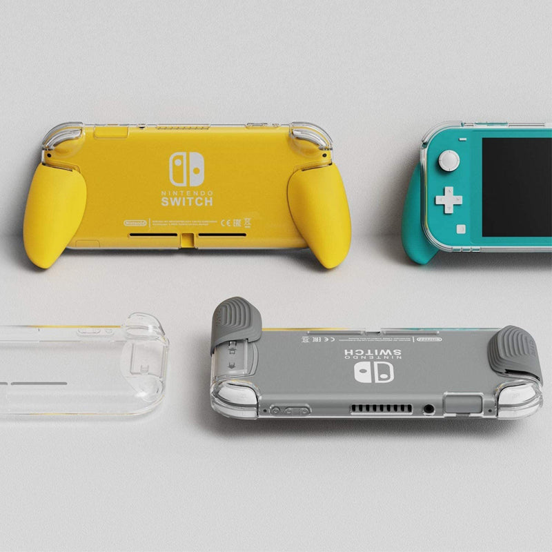 Skull & Co. Grip Case Protective Case with Replaceable Grips for Nintendo Switch Lite