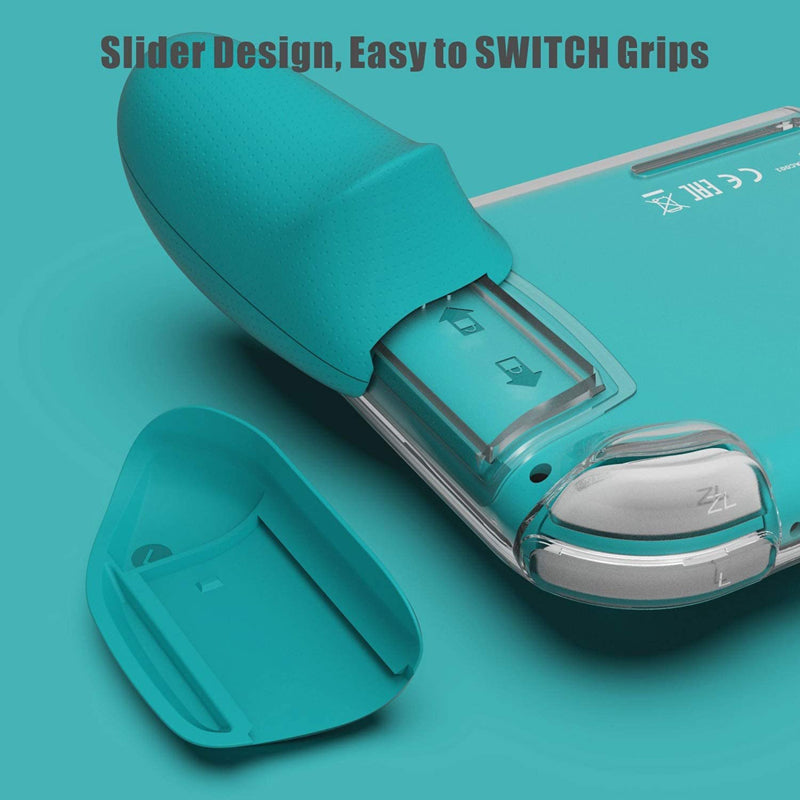 Skull & Co. Grip Case Protective Case with Replaceable Grips for Nintendo Switch Lite